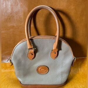 Vintage Dooney & Bourke pebble grain Norfolk Dome